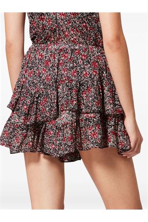 Shorts Jocadia In Voile Di Cotone Biologico Con Stampa MARANT ÉTOILE | SH0021FAD1J14E86CY